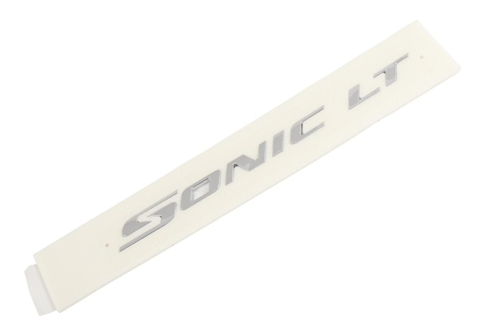 GM Genuine Parts Passenger Side Deck Lid Sonic LT Name Plate