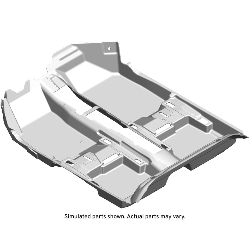 GM Genuine Parts Dark Titanium Floor Panel Carpet