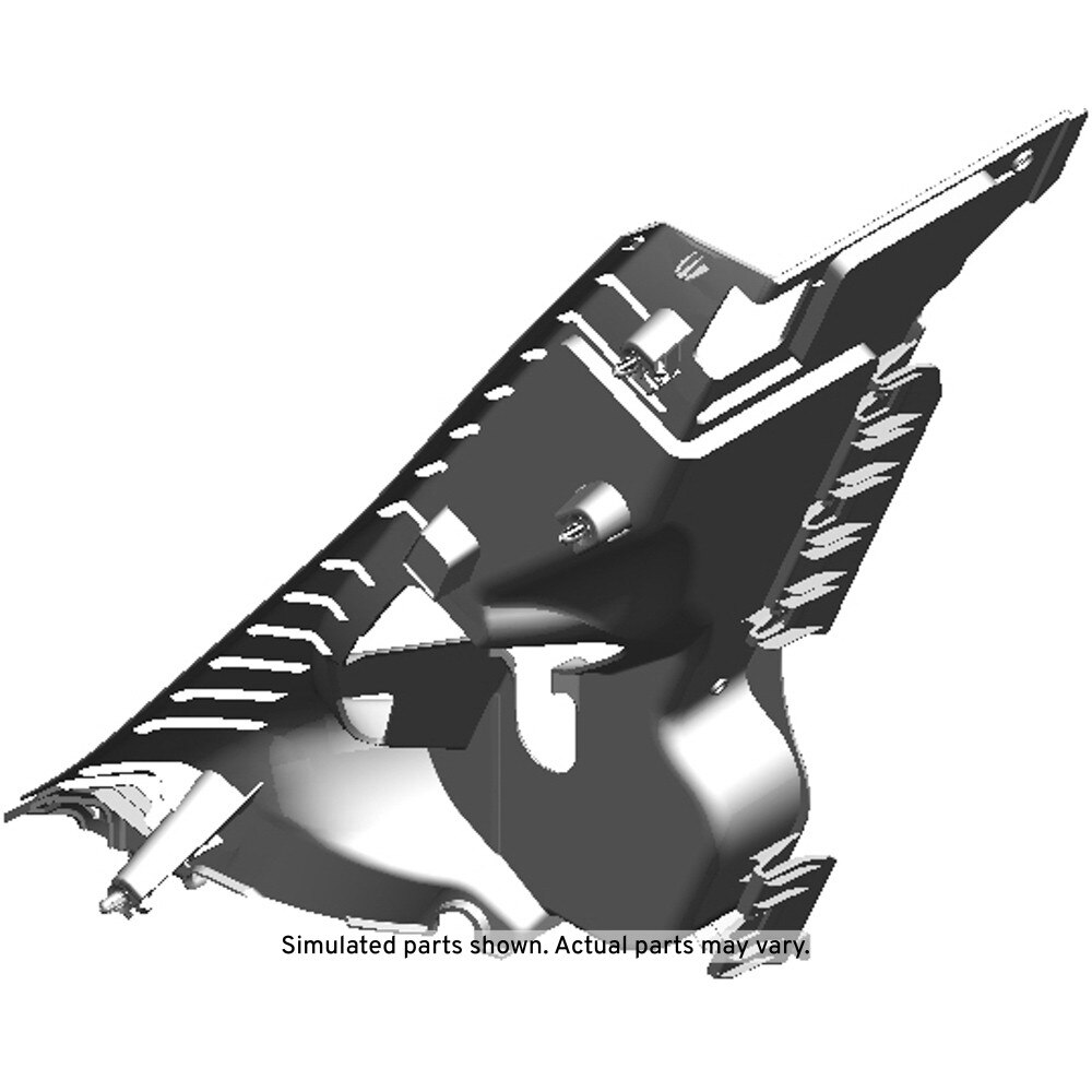 GM Genuine Parts Very Dark Pewter Driver Side Body Side Trim Panel