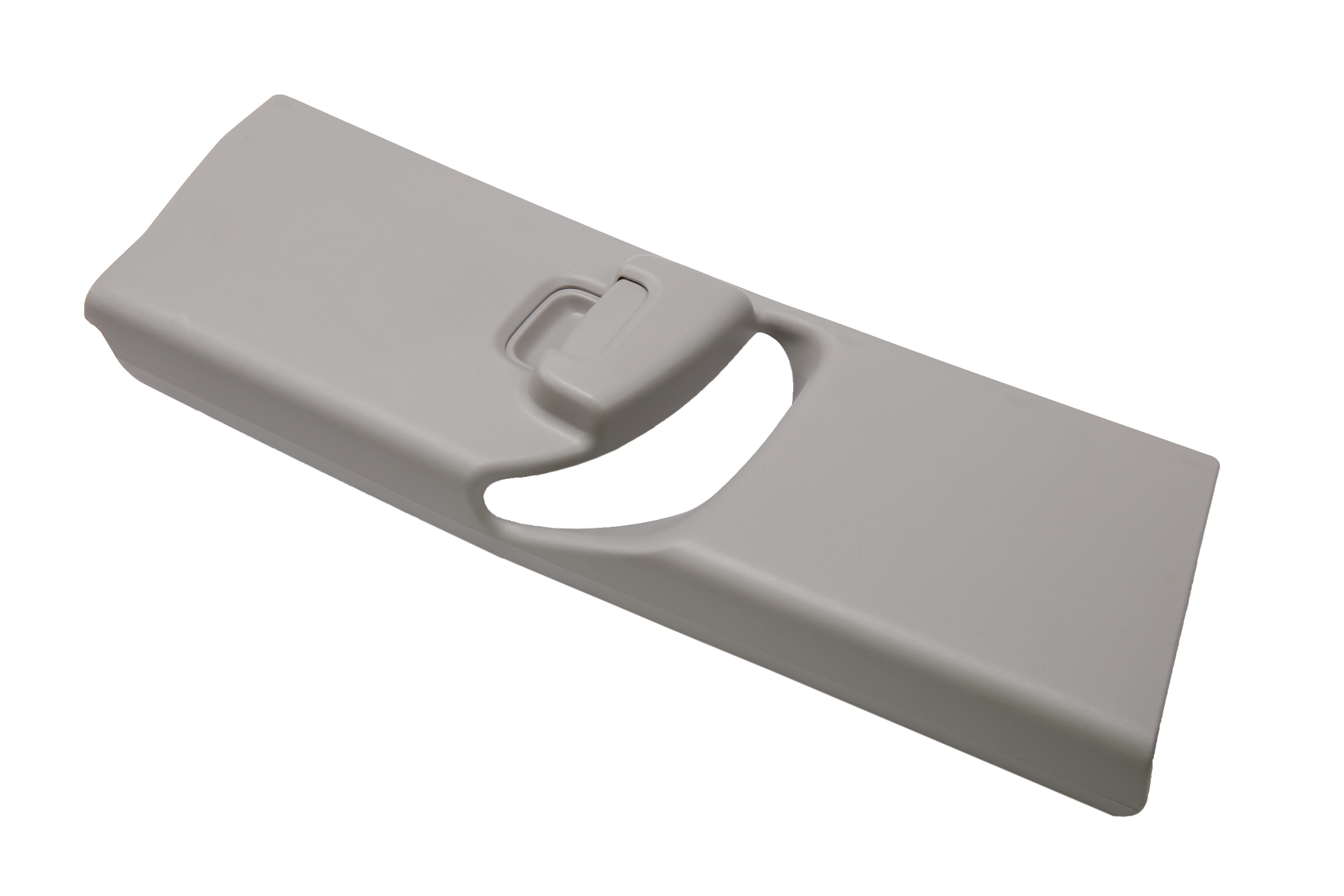 GM Genuine Parts Light Titanium Passenger Side Driver Seat Shoulder Belt Guide Adjuster Cover