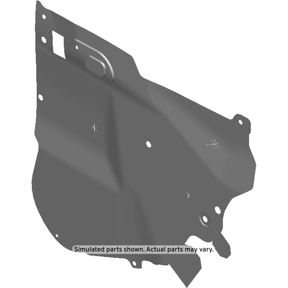 GM Genuine Parts Driver Side Rear Door Water Deflector