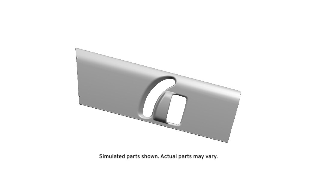 GM Genuine Parts Light Ash Gray Passenger Seat Belt Guide Adjuster Cover