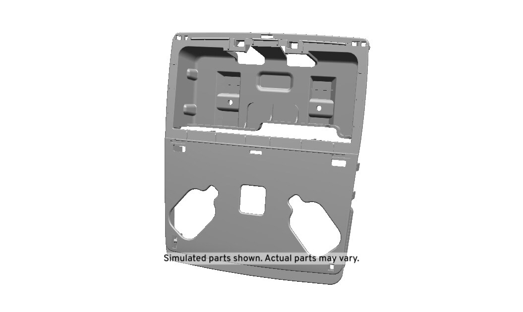 GM Genuine Parts Light Opal Gray Roof Console