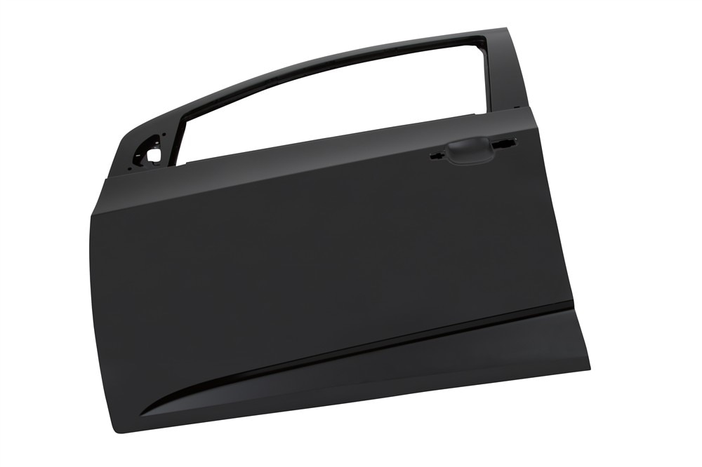 GM Genuine Parts Driver Side Front Door with Reinforcements, Channel, Plates, Guide, and Bar