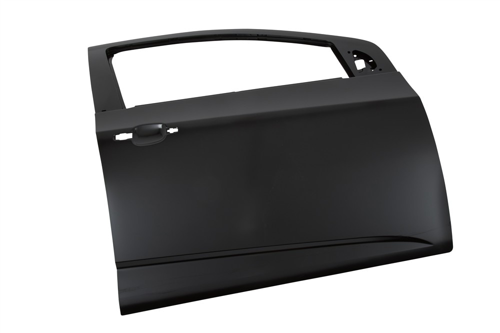 GM Genuine Parts Passenger Side Front Door with Reinforcements, Channel, Guide, Plates, and Bar