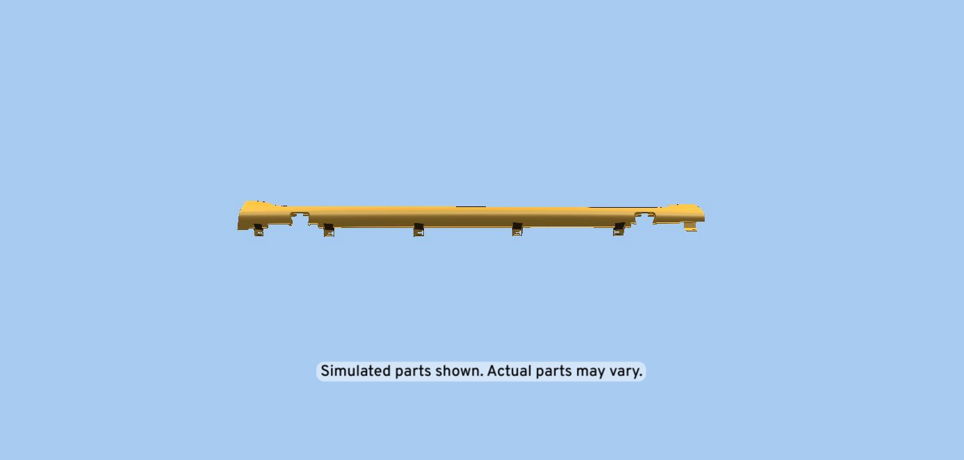 GM Genuine Parts Primed Passenger Side Rocker Panel Molding