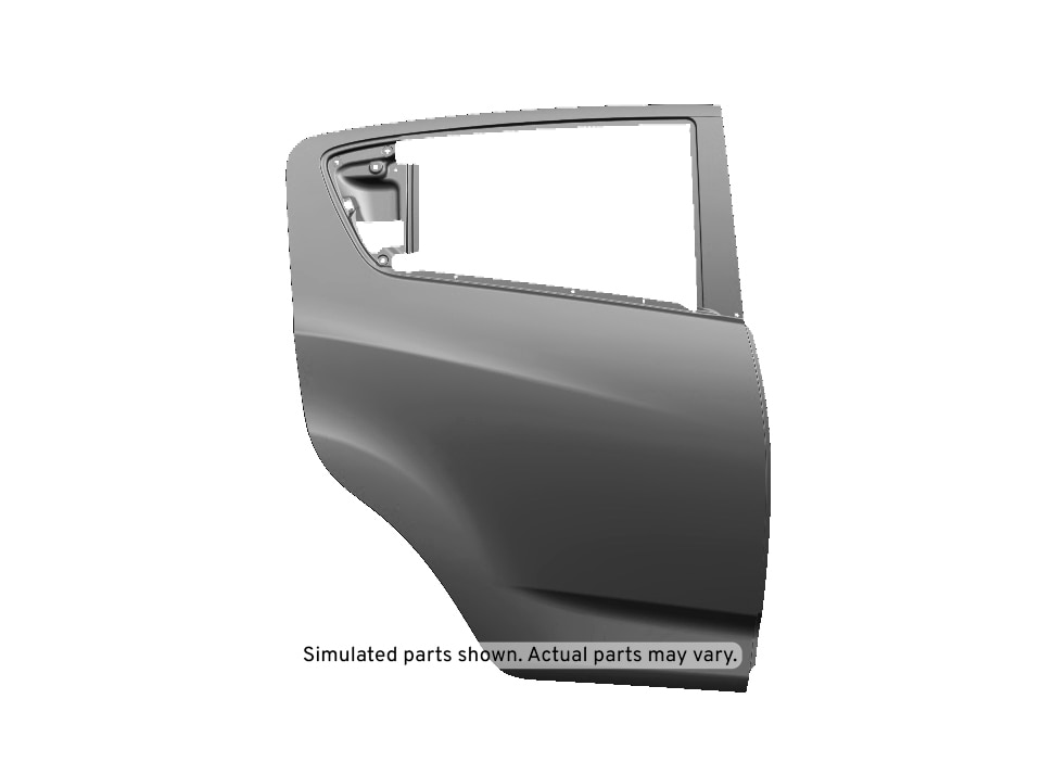 GM Genuine Parts Passenger Side Rear Door Outer Panel