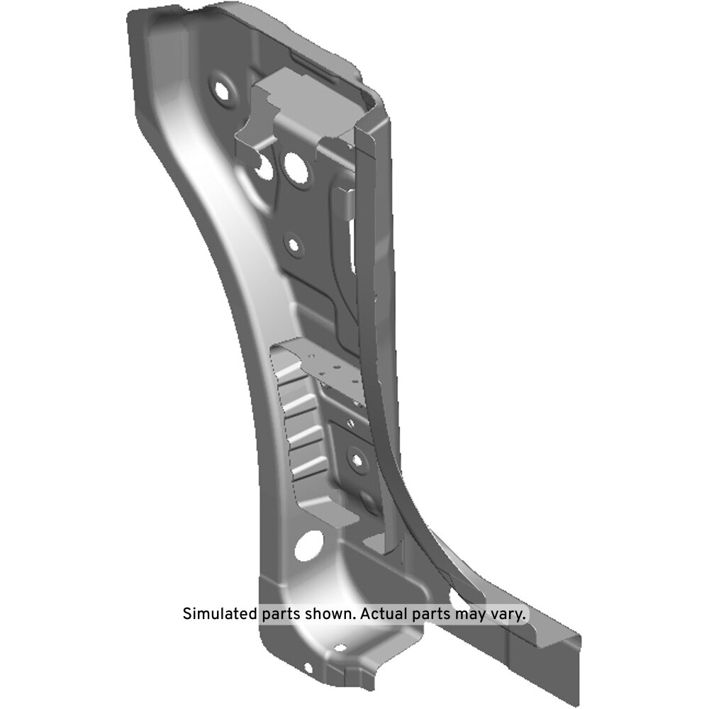 GM Genuine Parts Passenger Side Body Hinge Pillar Lower Reinforcement