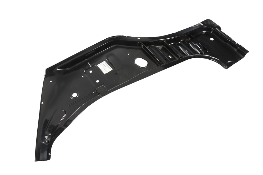 GM Genuine Parts Passenger Side Inner Lower Hinge Pillar Panel with Bracket, Reinforcements, Nuts, and Bolt
