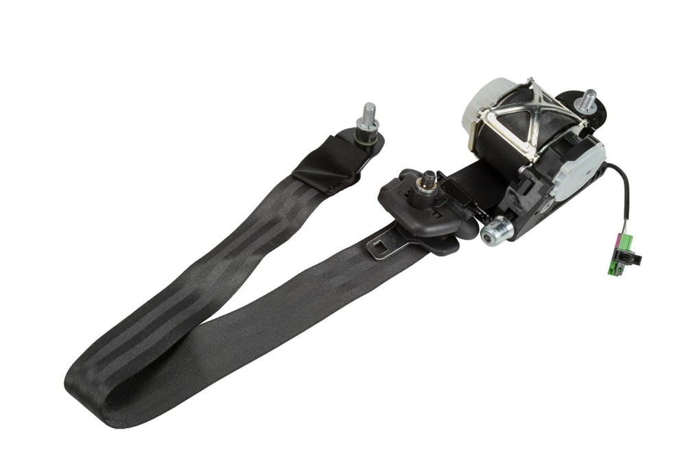 GM Genuine Parts Black Passenger Seat Belt