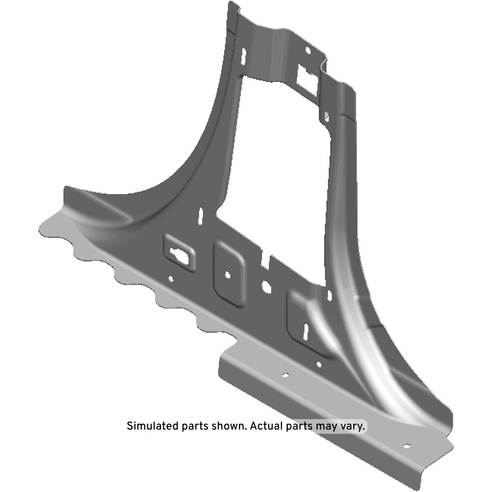 GM Genuine Parts Passenger Side Inner Center Pillar Reinforcement