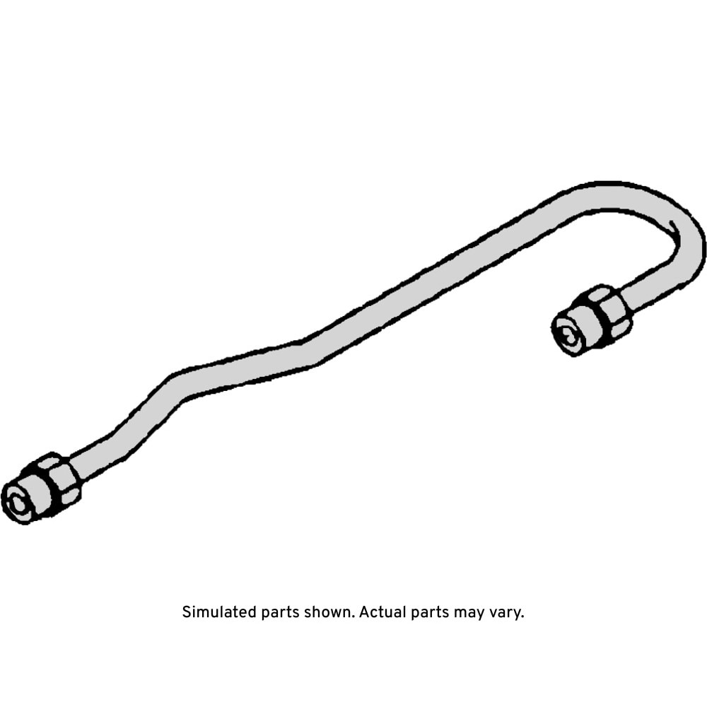 GM Genuine Parts Driver Side Fuel Injection Fuel Feed Pipe