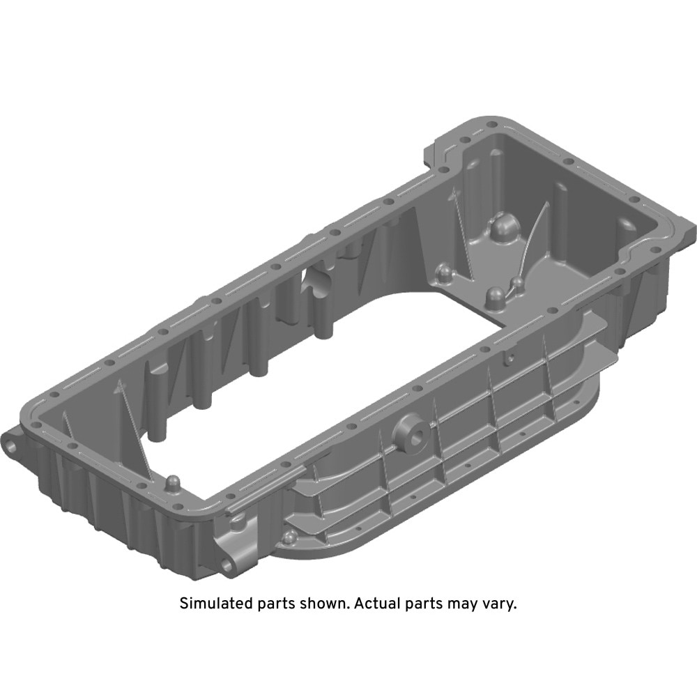 GM Genuine Parts Lower Engine Crankcase
