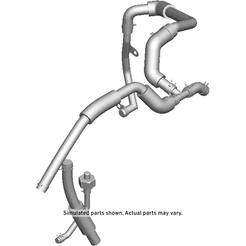 GM Genuine Parts Positive Crankcase Ventilation (PCV) Pipe