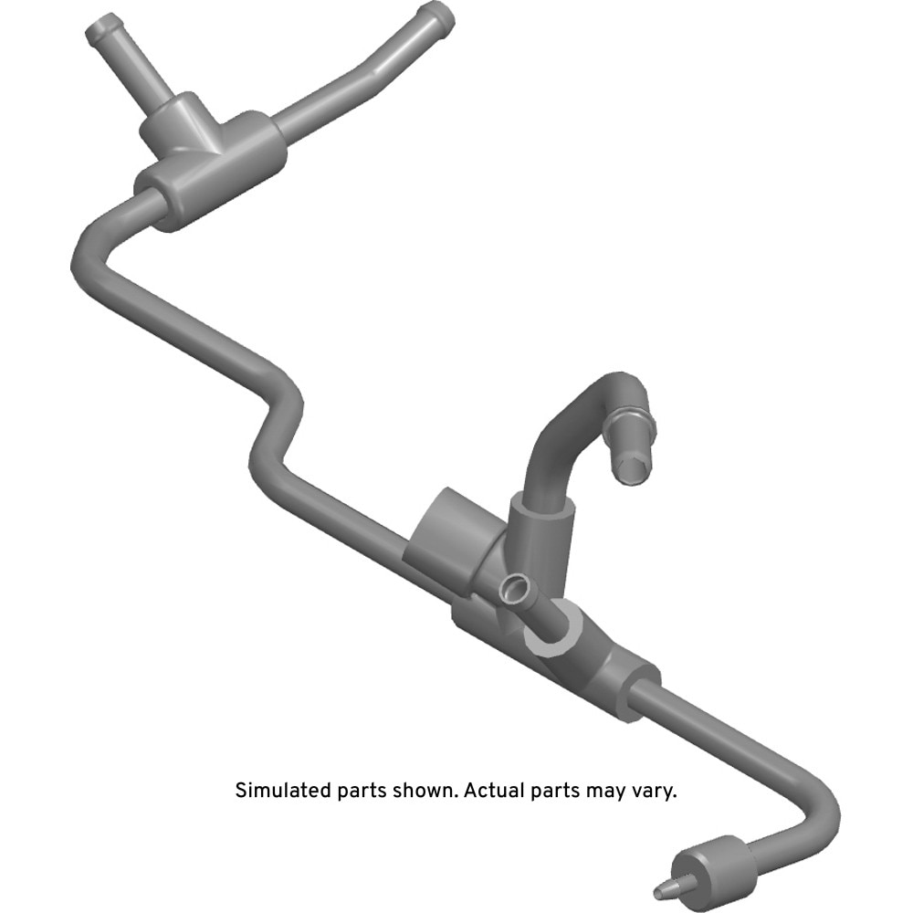 GM Genuine Parts Fuel Injection Rear Fuel Return Pipe