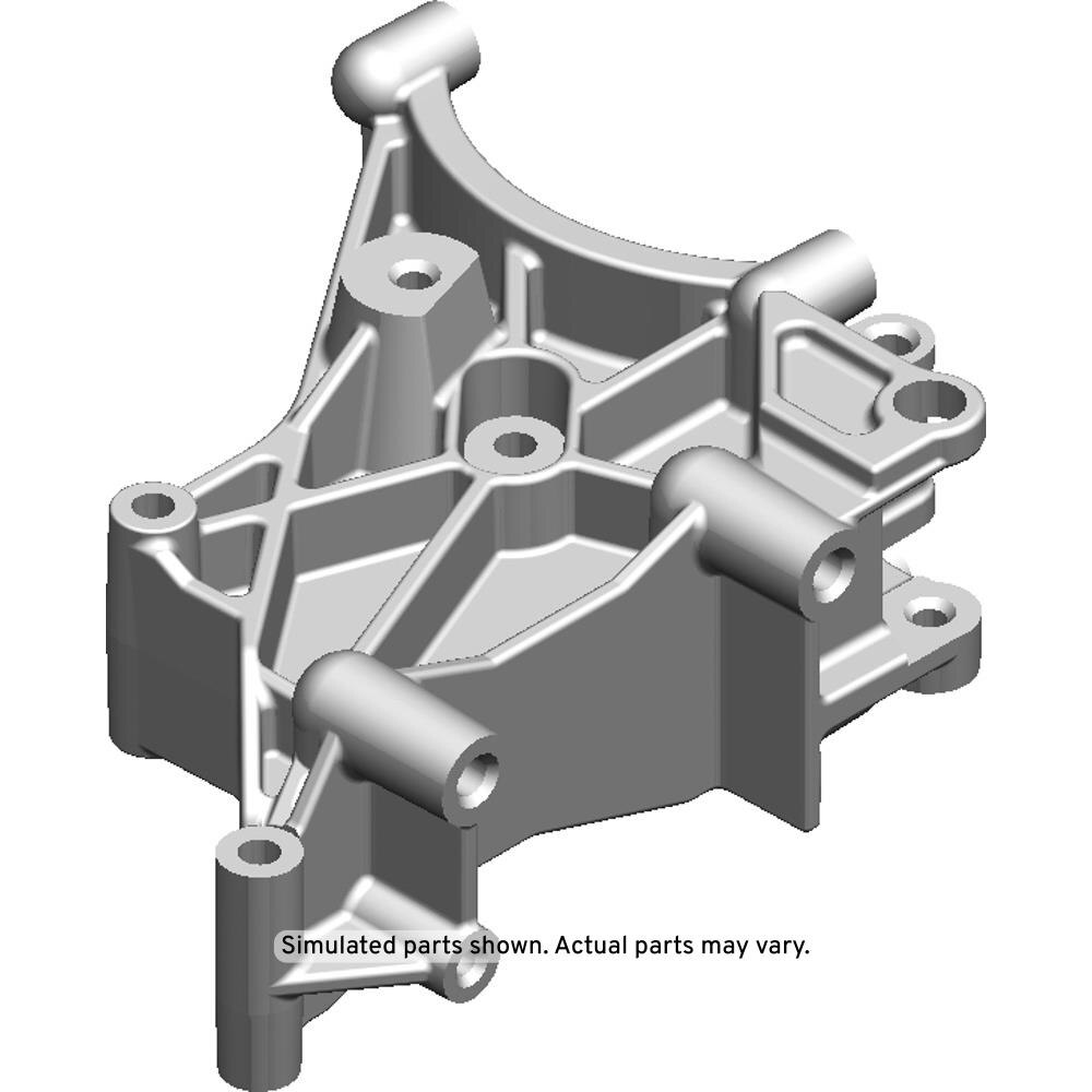 GM Genuine Parts Fan Blade Bearing, Alternator, Air Conditioning Compressor, and Power Steering Pump Bracket