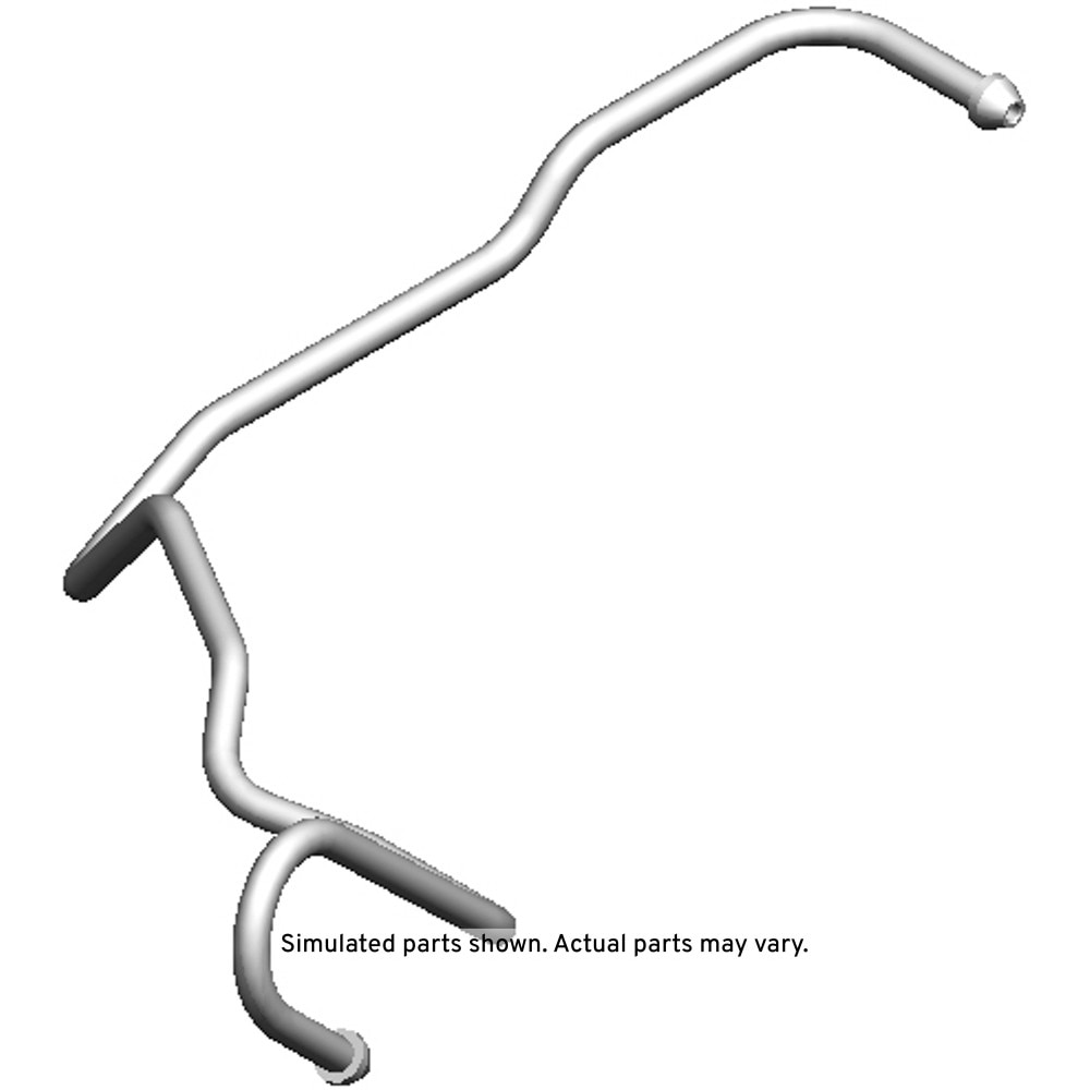 GM Genuine Parts Passenger Side Fuel Injection Front Fuel Feed Pipe