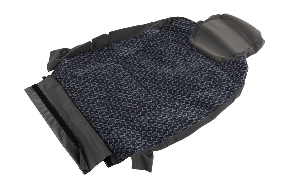 GM Genuine Parts Gray/Blue Passenger Seat Cushion Cover