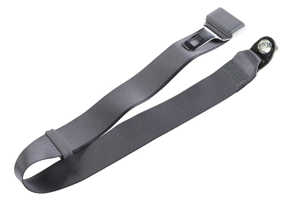 GM Genuine Parts Dark Gray Buckle Side Rear Seat Center Seat Belt