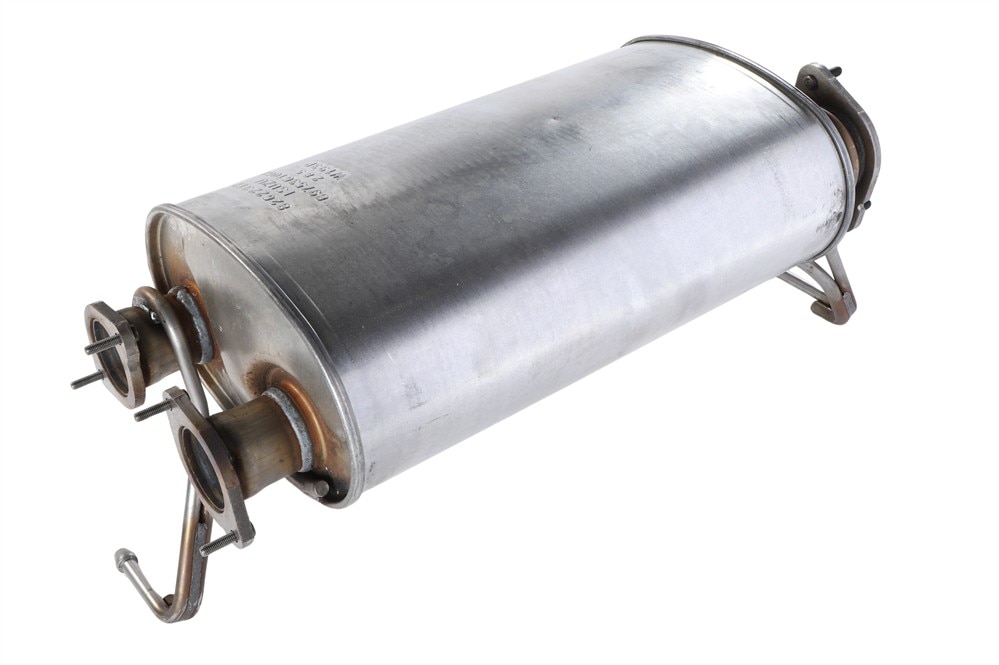 GM Genuine Parts Exhaust Muffler with Tail Pipe