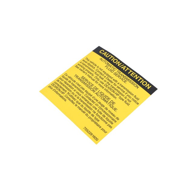 GM Genuine Parts Transmission Fluid Filter Plate