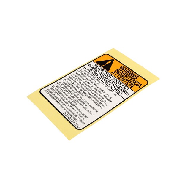 GM Genuine Parts Radiator Surge Tank Caution Label
