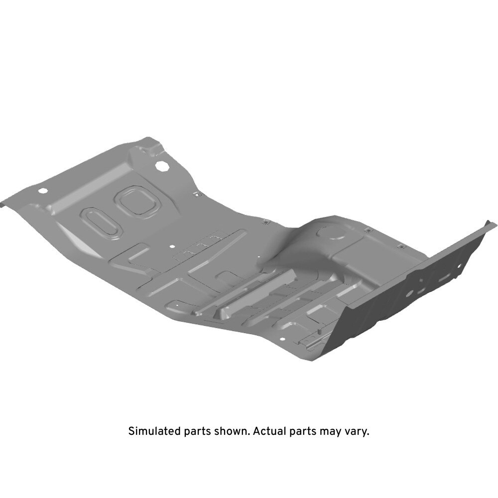 GM Genuine Parts Passenger Side Floor Panel Tunnel Panel Side Panel