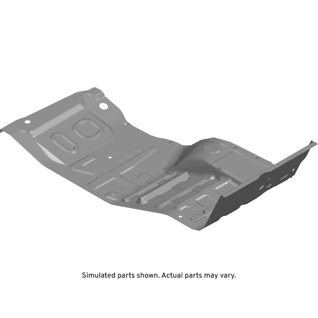 GM Genuine Parts Passenger Side Floor Panel Tunnel Panel Side Panel