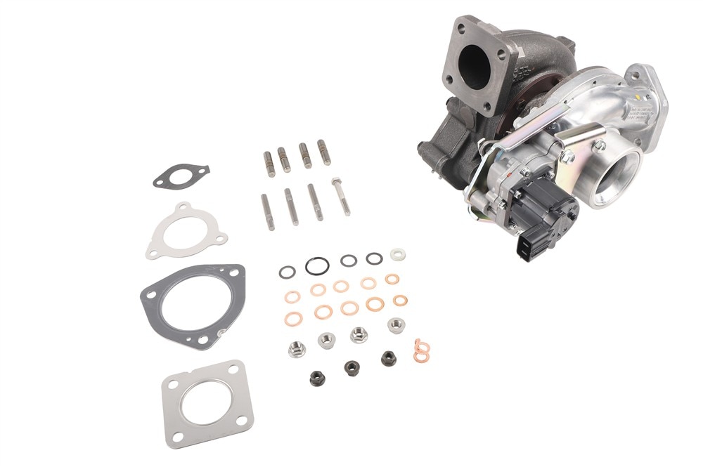 GM Genuine Parts Engine Turbocharger Package with Bolts, Gaskets, and Wastegate