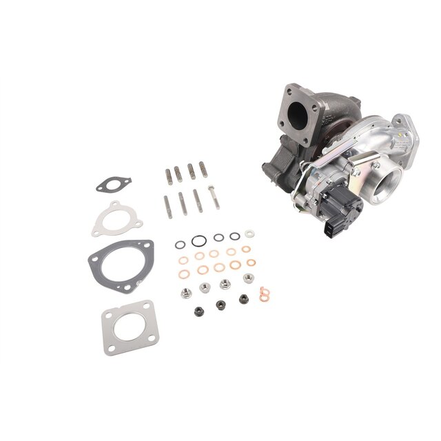 GM Genuine Parts Engine Turbocharger Package with Bolts, Gaskets, and Wastegate