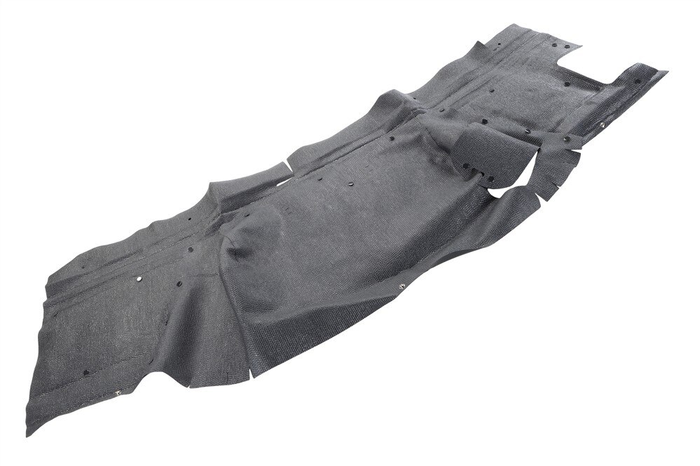 GM Genuine Parts Dark Gray Rear Floor Auxiliary Mat