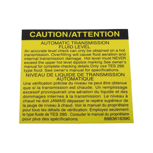 GM Genuine Parts Transmission Fluid Filter Plate