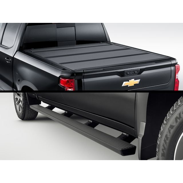 Silverado 1500 Bed Cover and Running Boards Package for 2020-2026 Crew Cab Short Bed Models