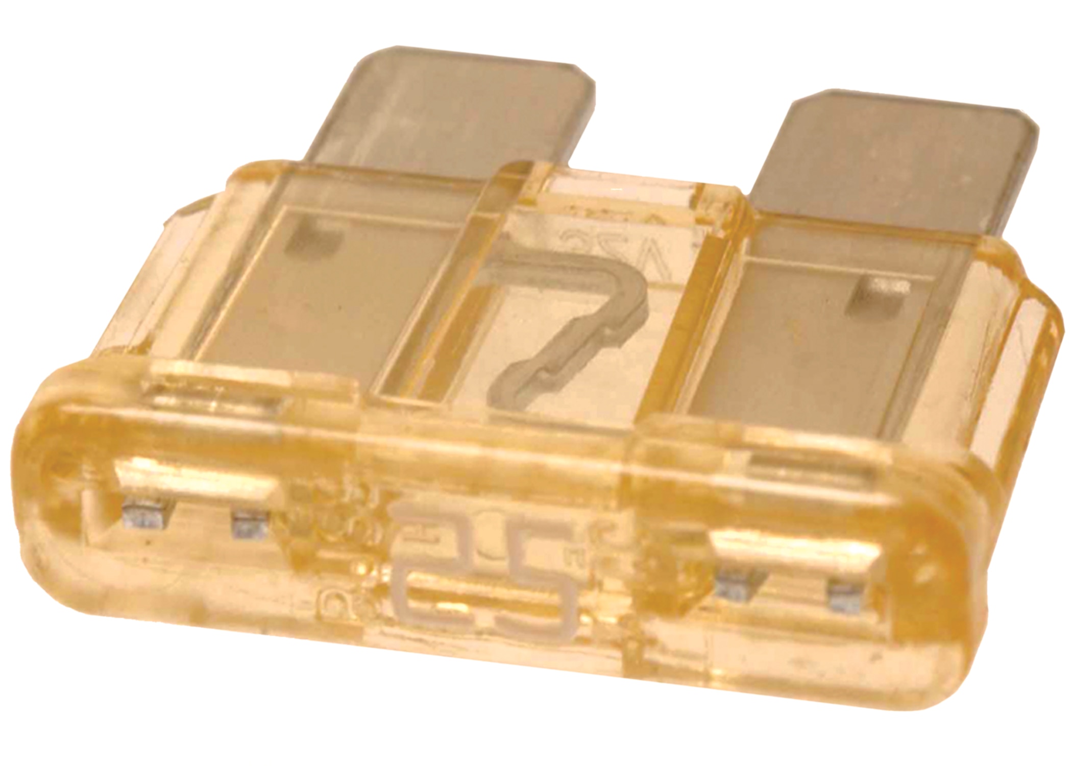 ACDelco GM Original Equipment Clear 25 Amp Automotive Fuse