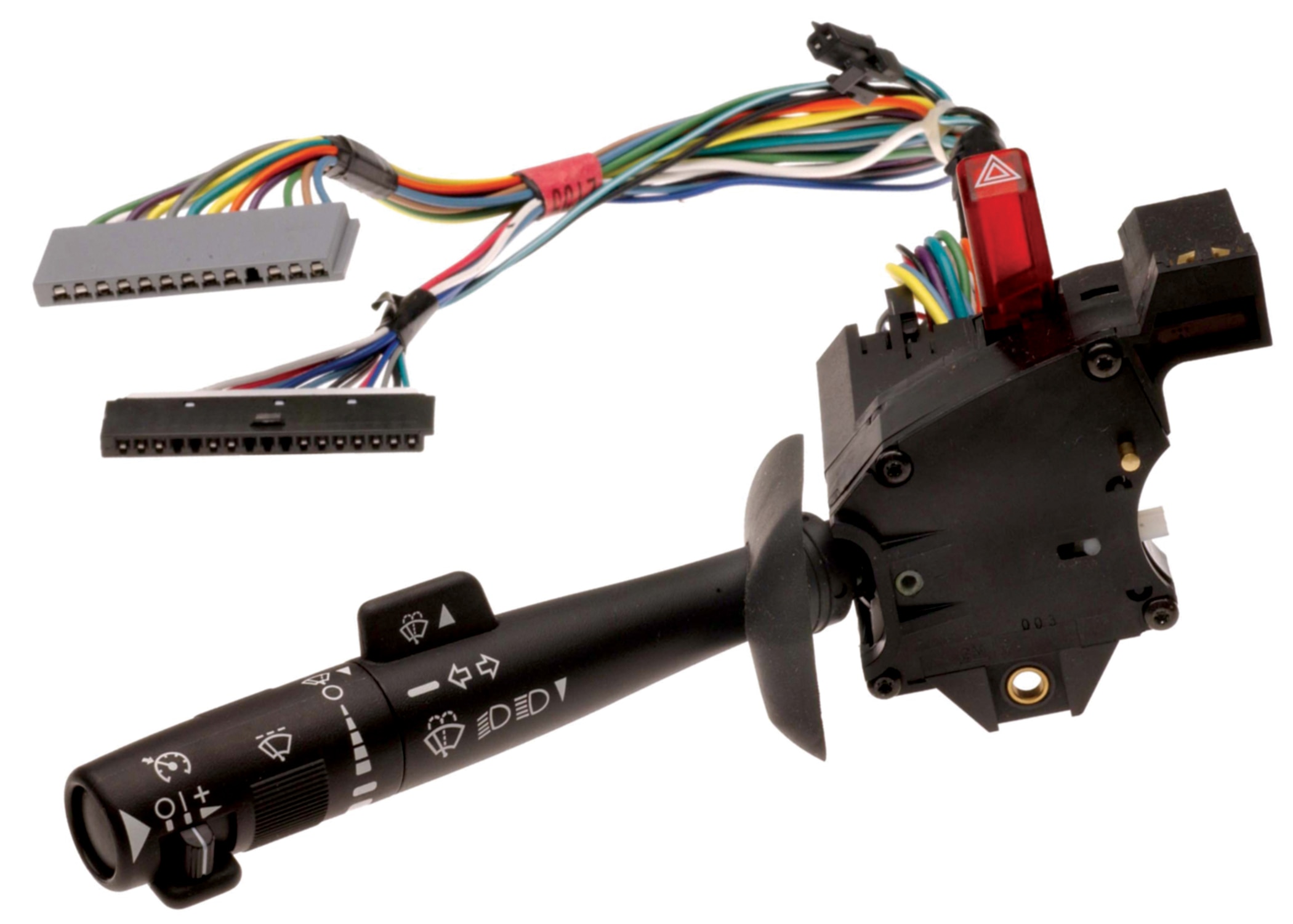 GM Genuine Parts Turn Signal, Headlight Dimmer, Windshield Wiper and Washer Switch with Lever