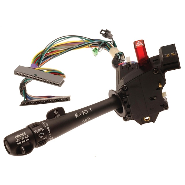 GM Genuine Parts Turn Signal, Headlight Dimmer, Windshield Wiper and Washer Switch with Lever