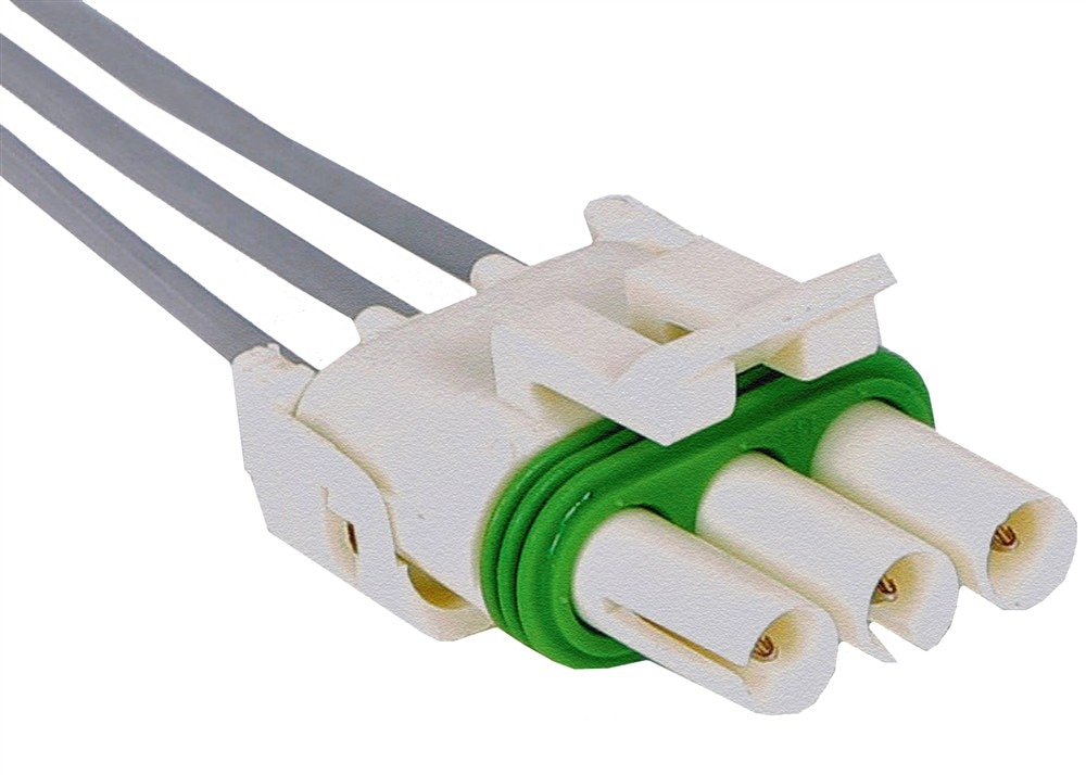 GM Genuine Parts 3-Way Male White Multi-Purpose Pigtail
