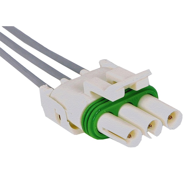 GM Genuine Parts 3-Way Male White Multi-Purpose Pigtail