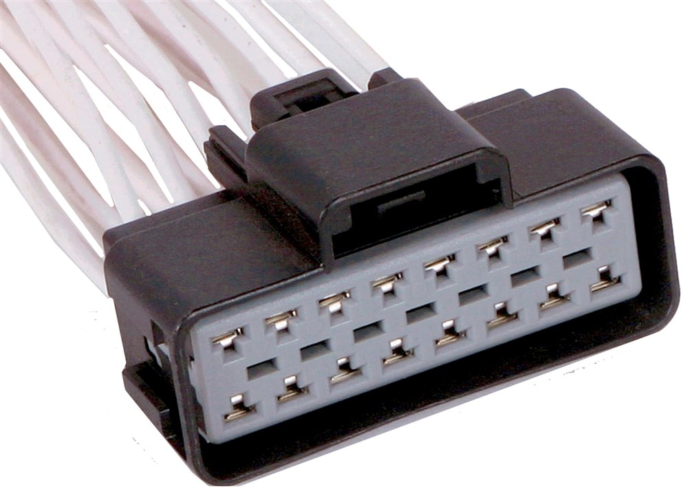 GM Genuine Parts 16-Way Female Black Multi-Purpose Pigtail
