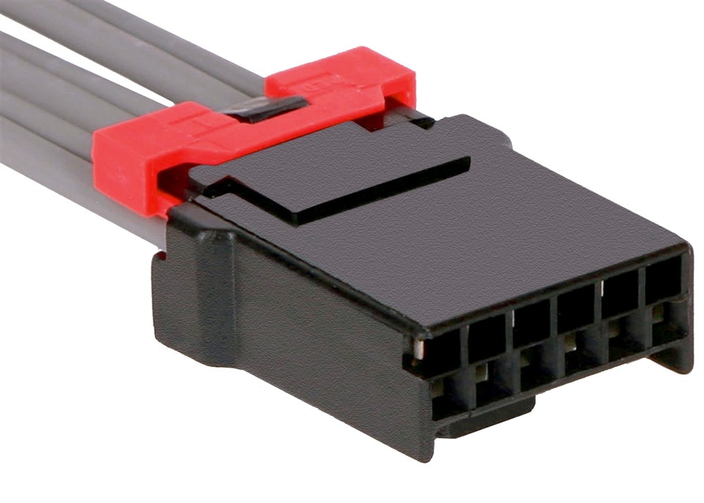 GM Genuine Parts 6-Way Female Black Multi-Purpose Pigtail