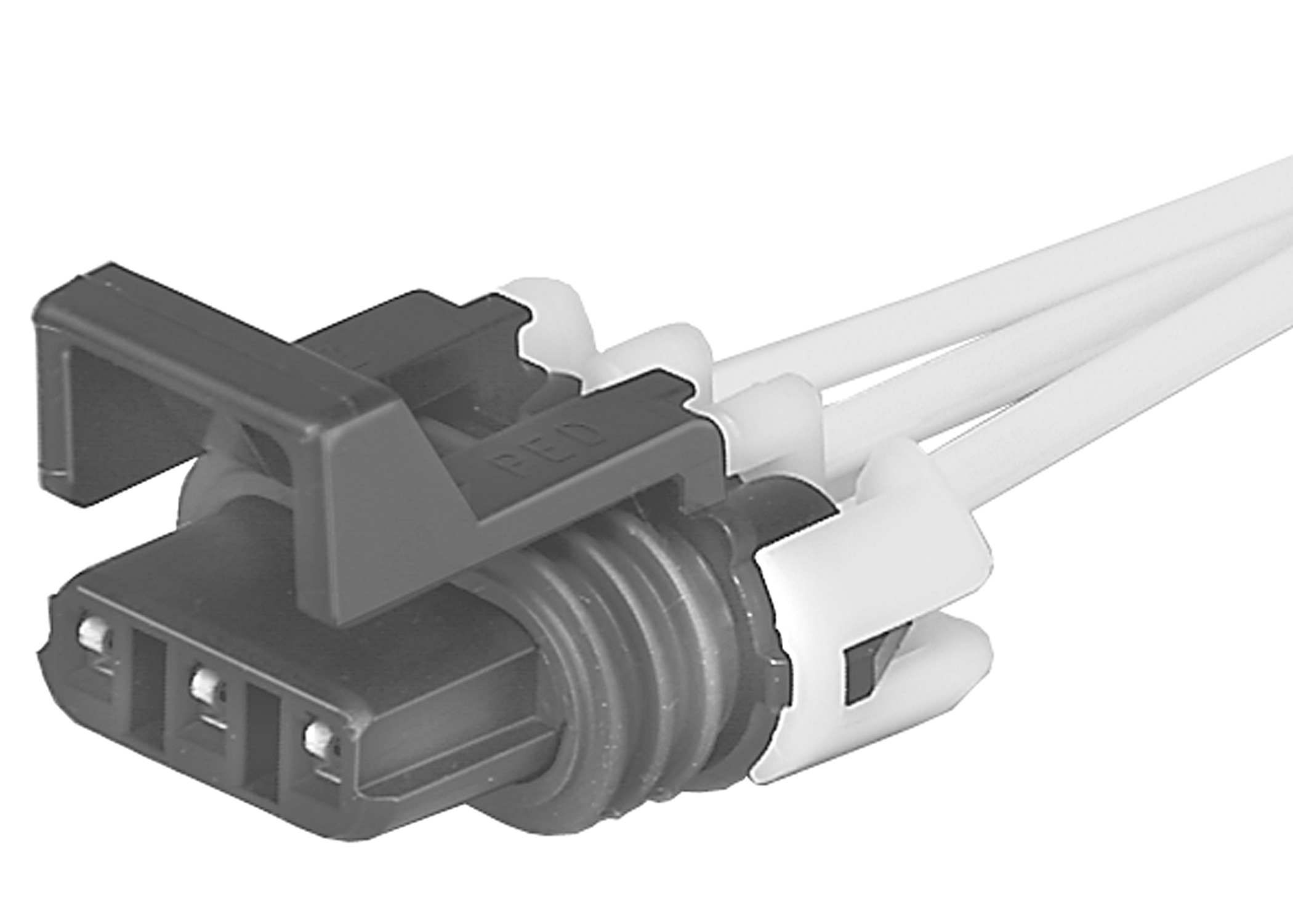 GM Genuine Parts 3-Way Female Black Multi-Purpose Pigtail