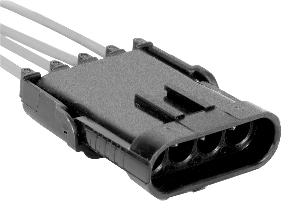 GM Genuine Parts 4-Way Female Black Multi-Purpose Pigtail