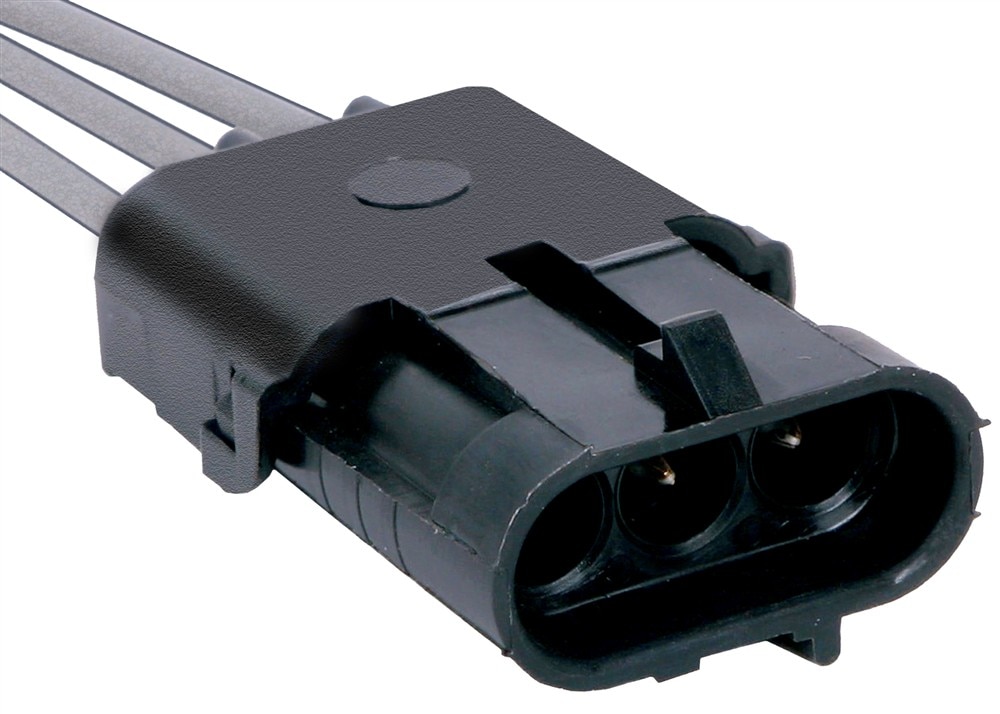 GM Genuine Parts 3-Way Male Black Multi-Purpose Pigtail